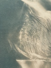 a black and white photo of a person's fingerprint